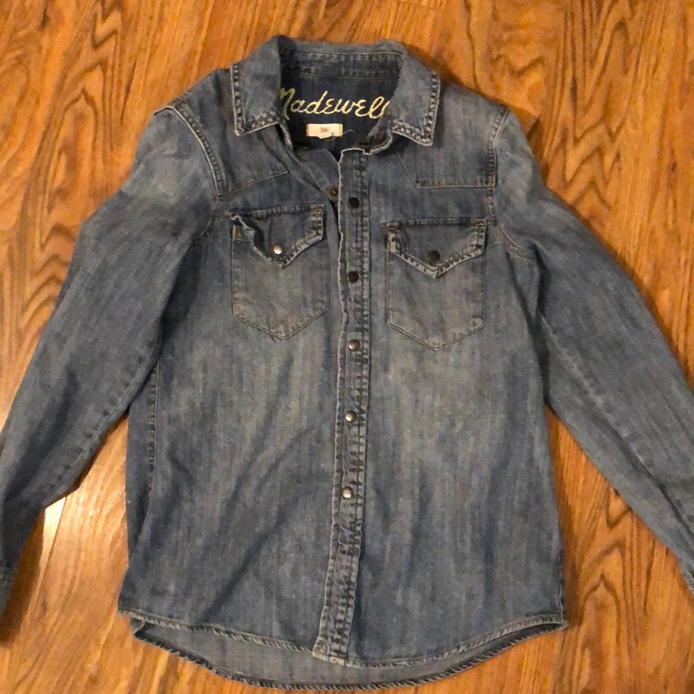 Madewell denim shirt